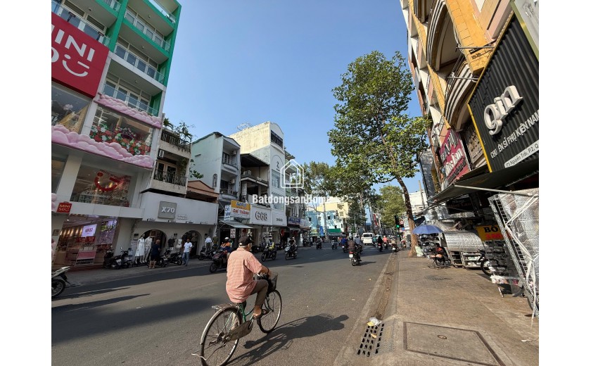 CHO THUÊ NHÀ MẶT TIỀN, ĐƯỜNG NGUYỄN TRÃ, DT; 1.448M2,  Phường Chợ Quán , QuẬN 5,TPHCM,